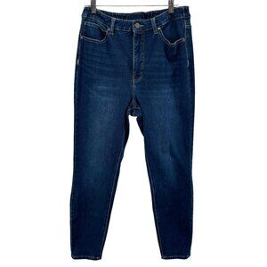 Soft Surroundings Jeans Womens Blue Flex Waist Modal Blend Stretch Denim Size 6